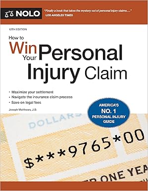 Cover of the book How to Win Your Personal Injury Claim